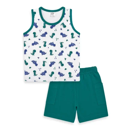Tank-top & Shorts (Dino)